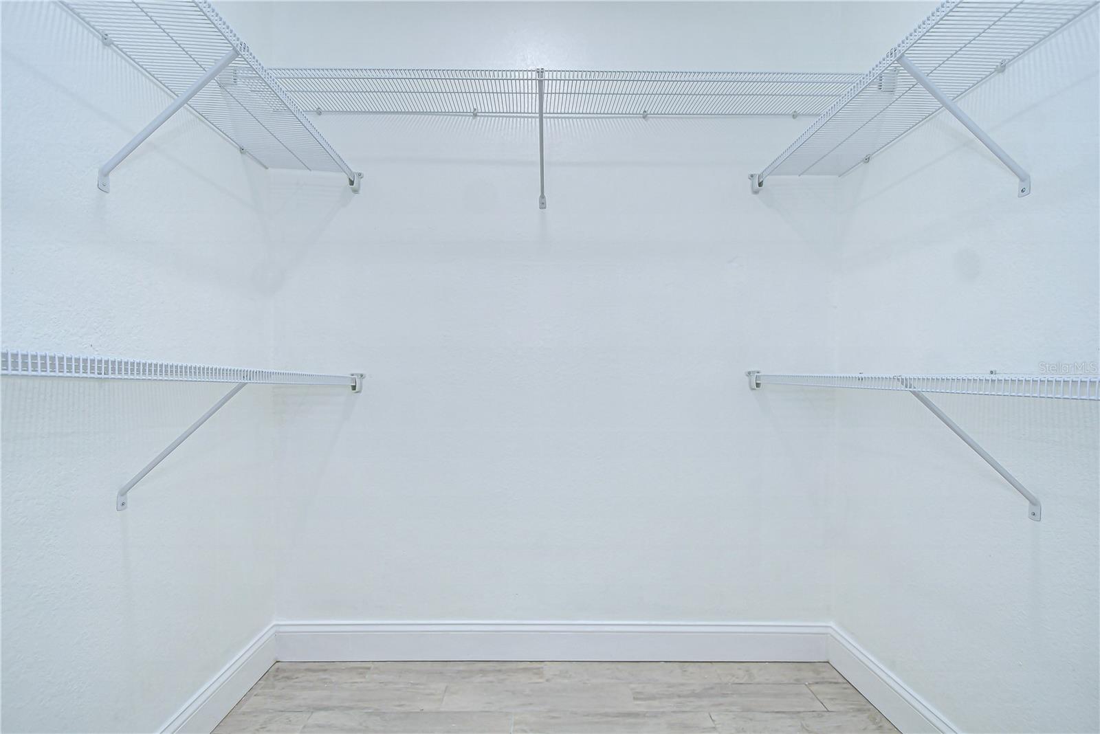 Huge closet in primary!