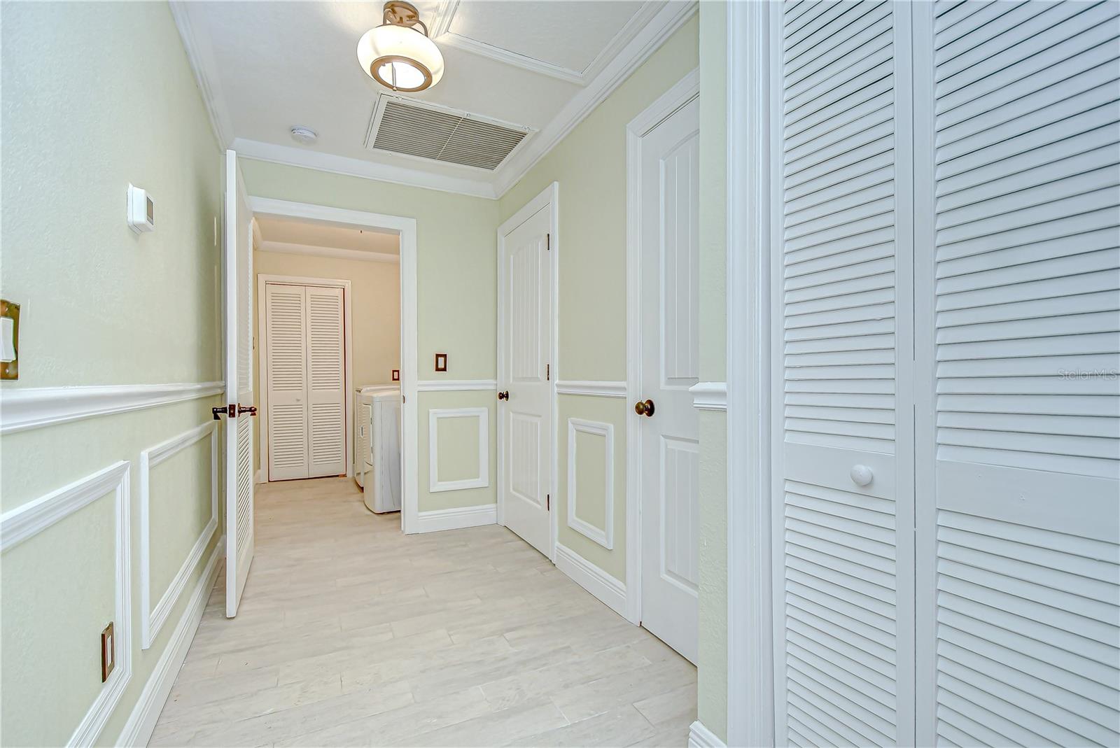 Hallway to laundry!