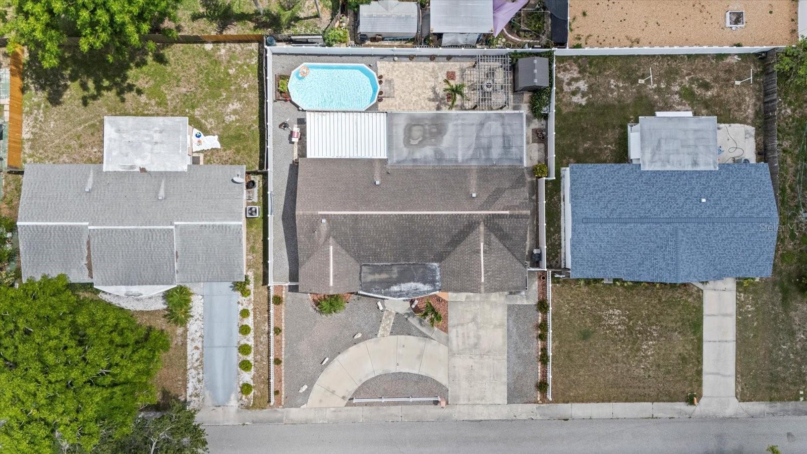 aerial view