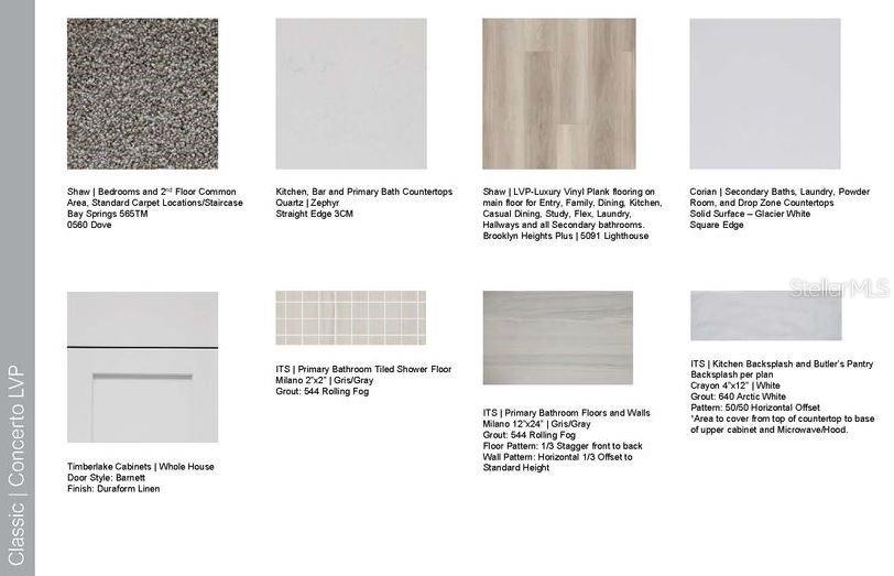 Design Selections ~ Home is under construction, selections are subject to change