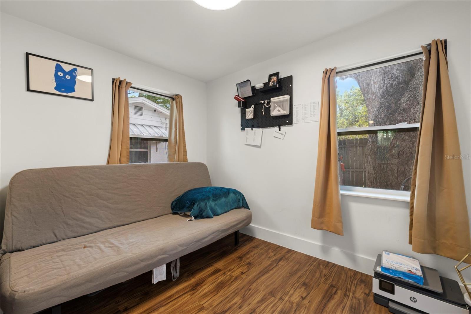 Bedroom 2 with built in closet.