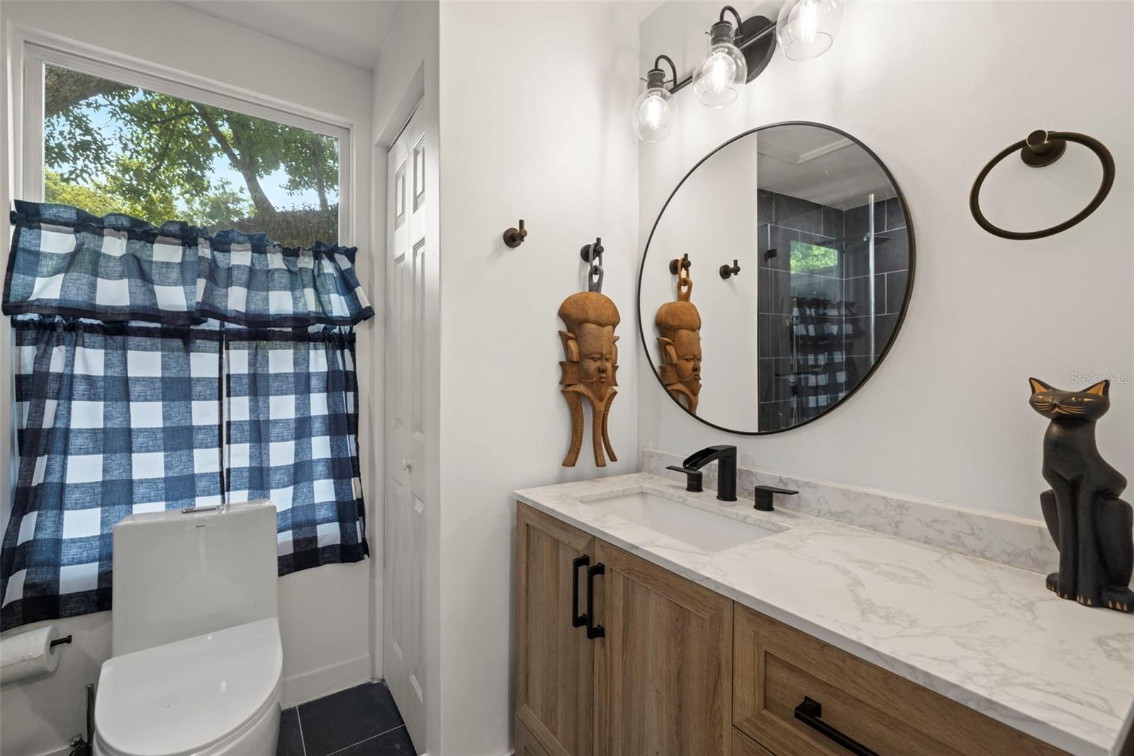 Newly added full bathroom