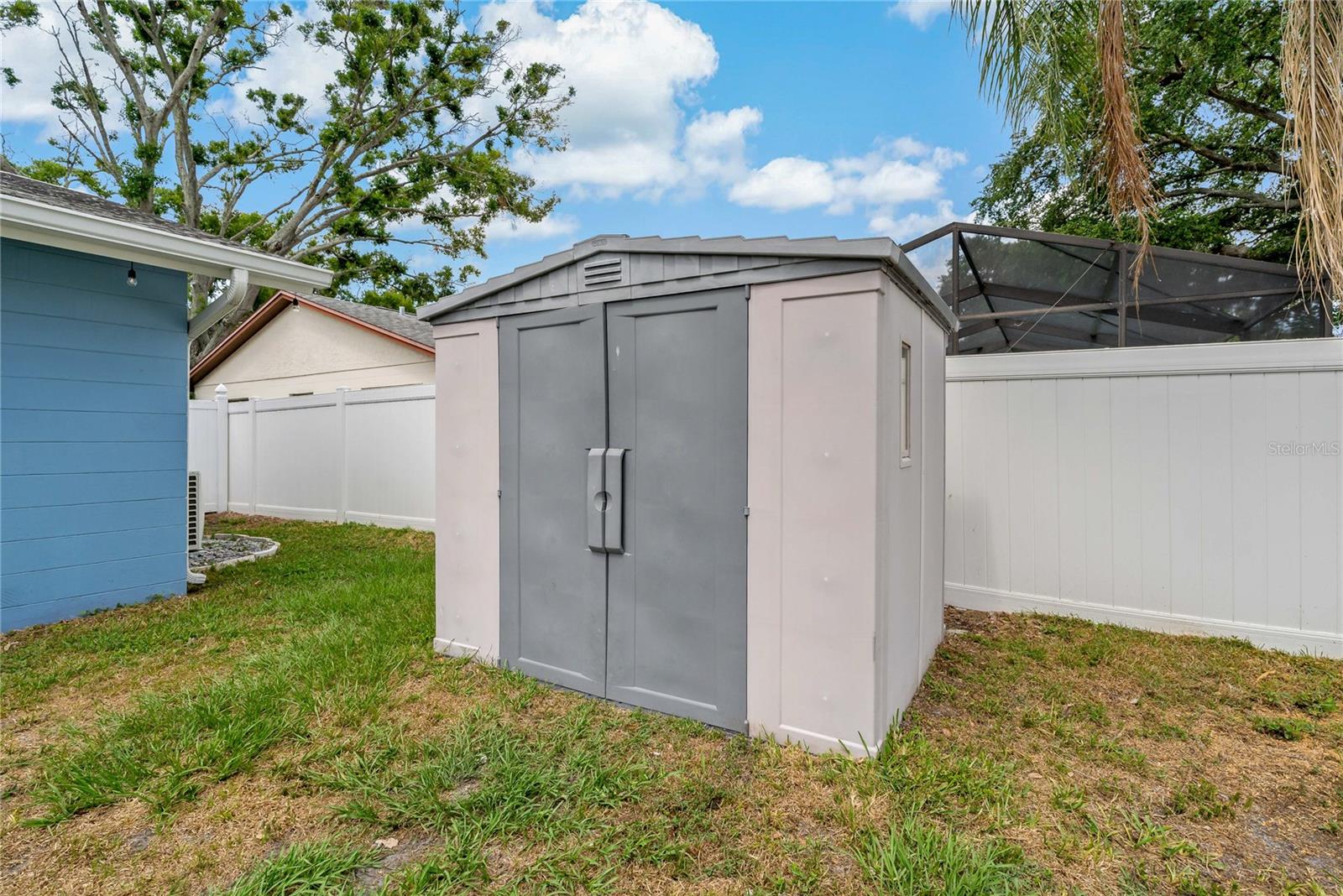 SHED FOR STORAGE