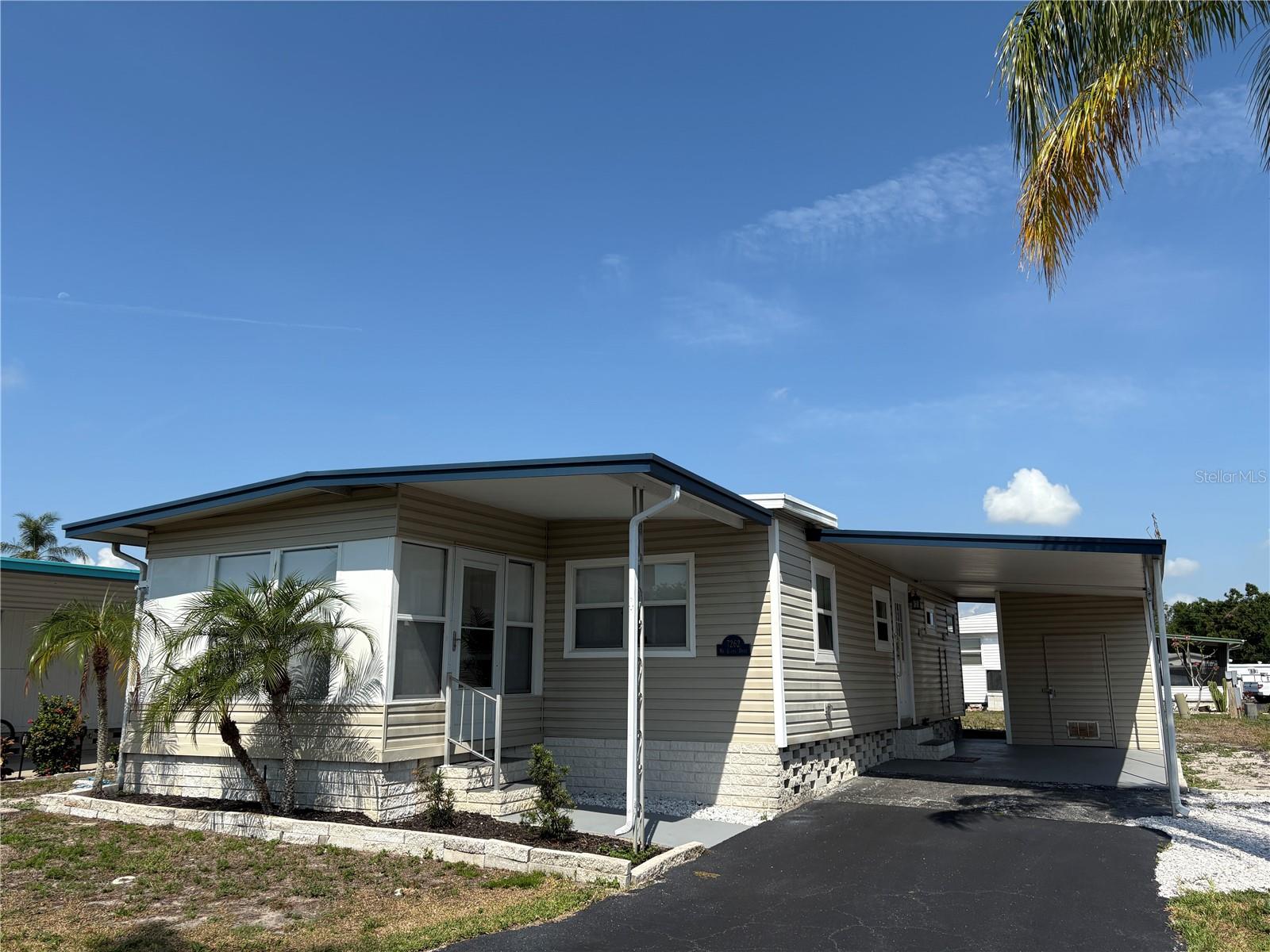 Front facing 'east