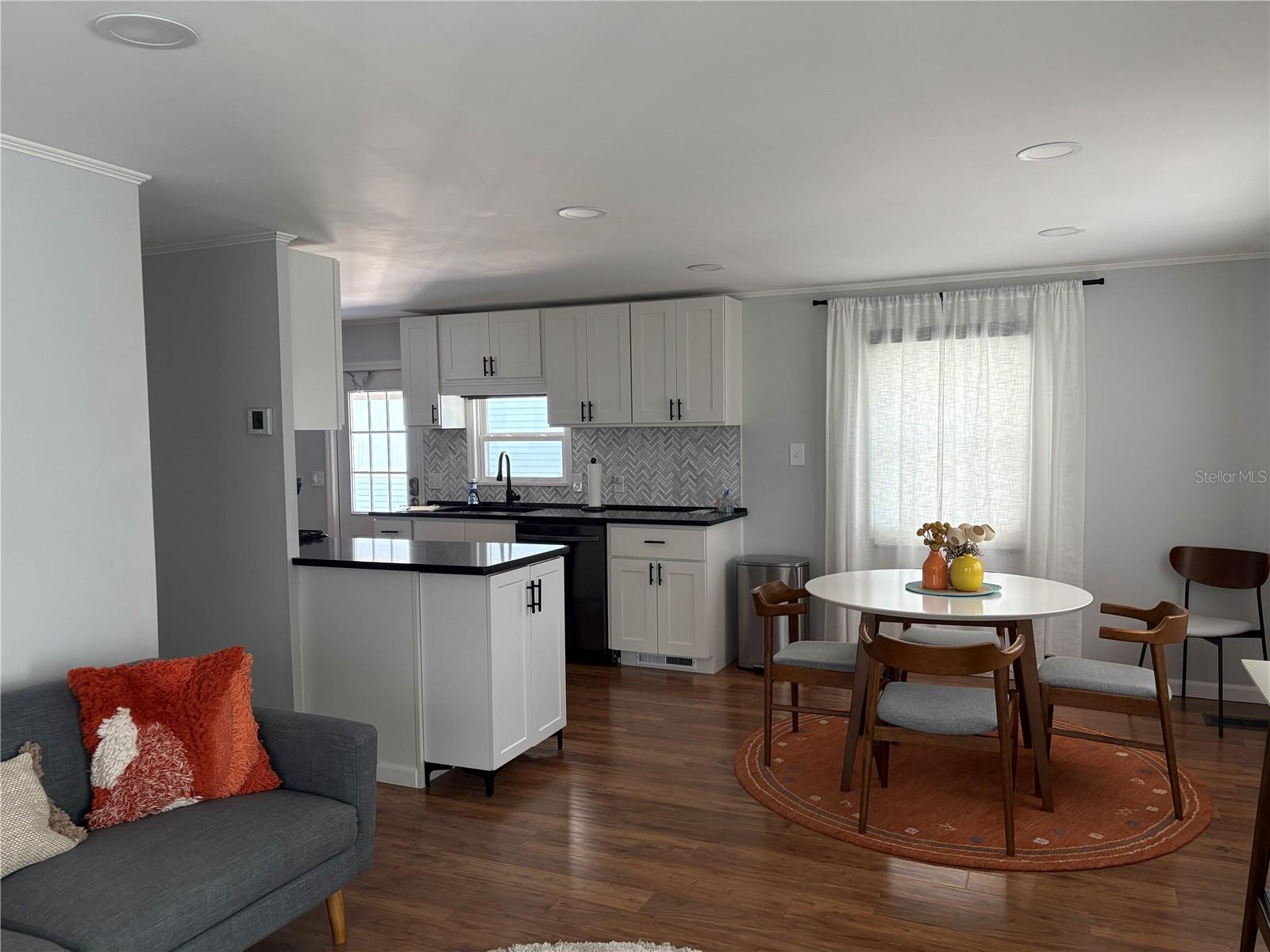 Living room, dining