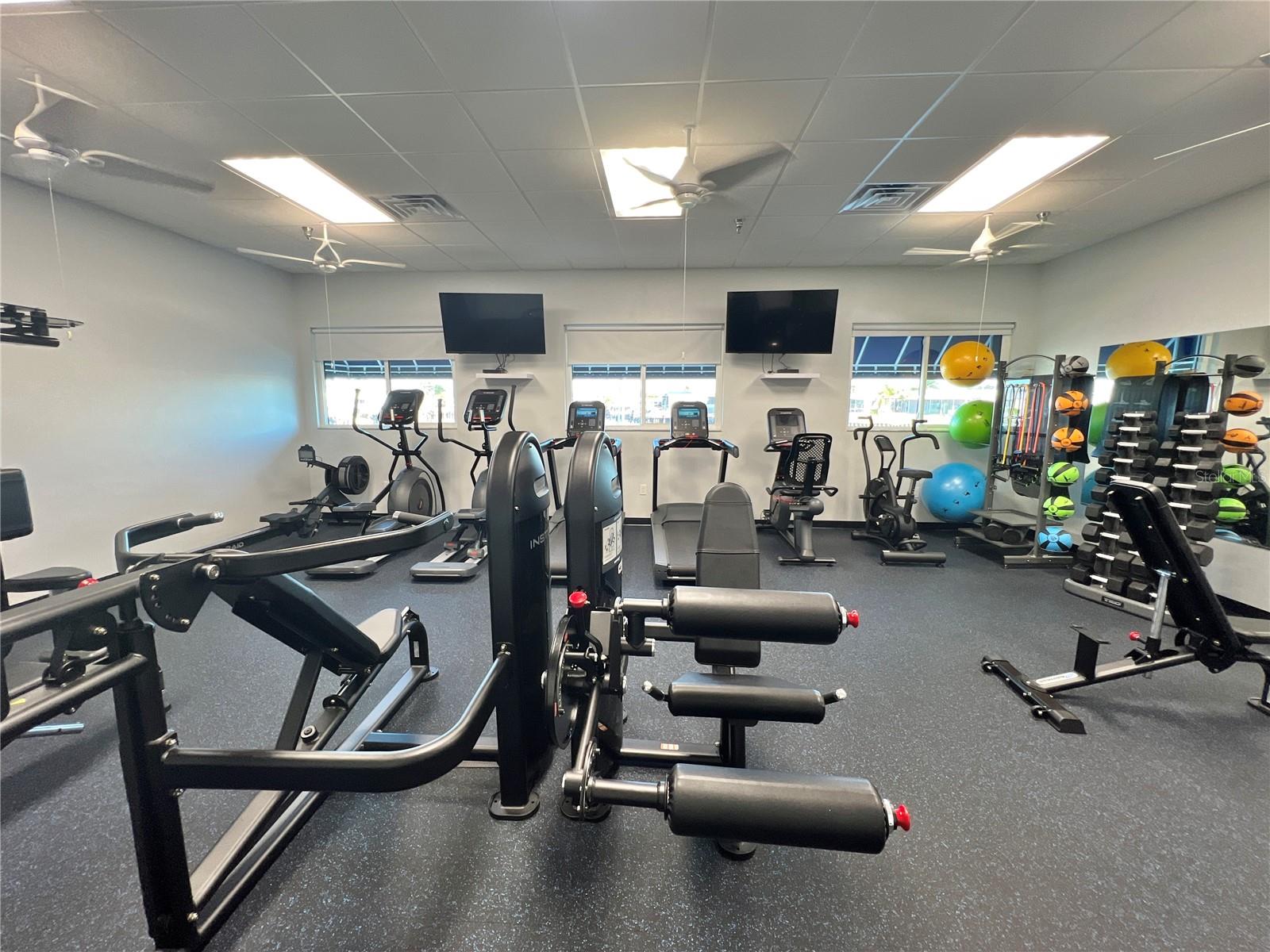 Fitness room