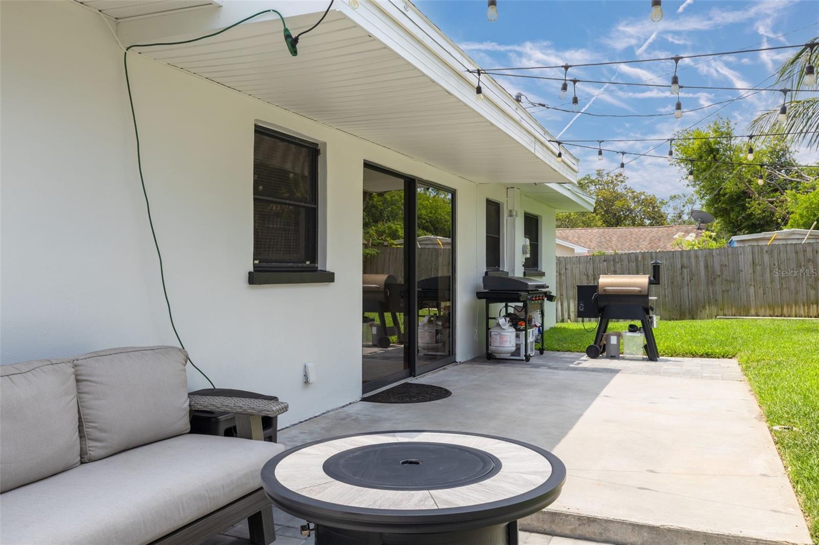 Firepit area