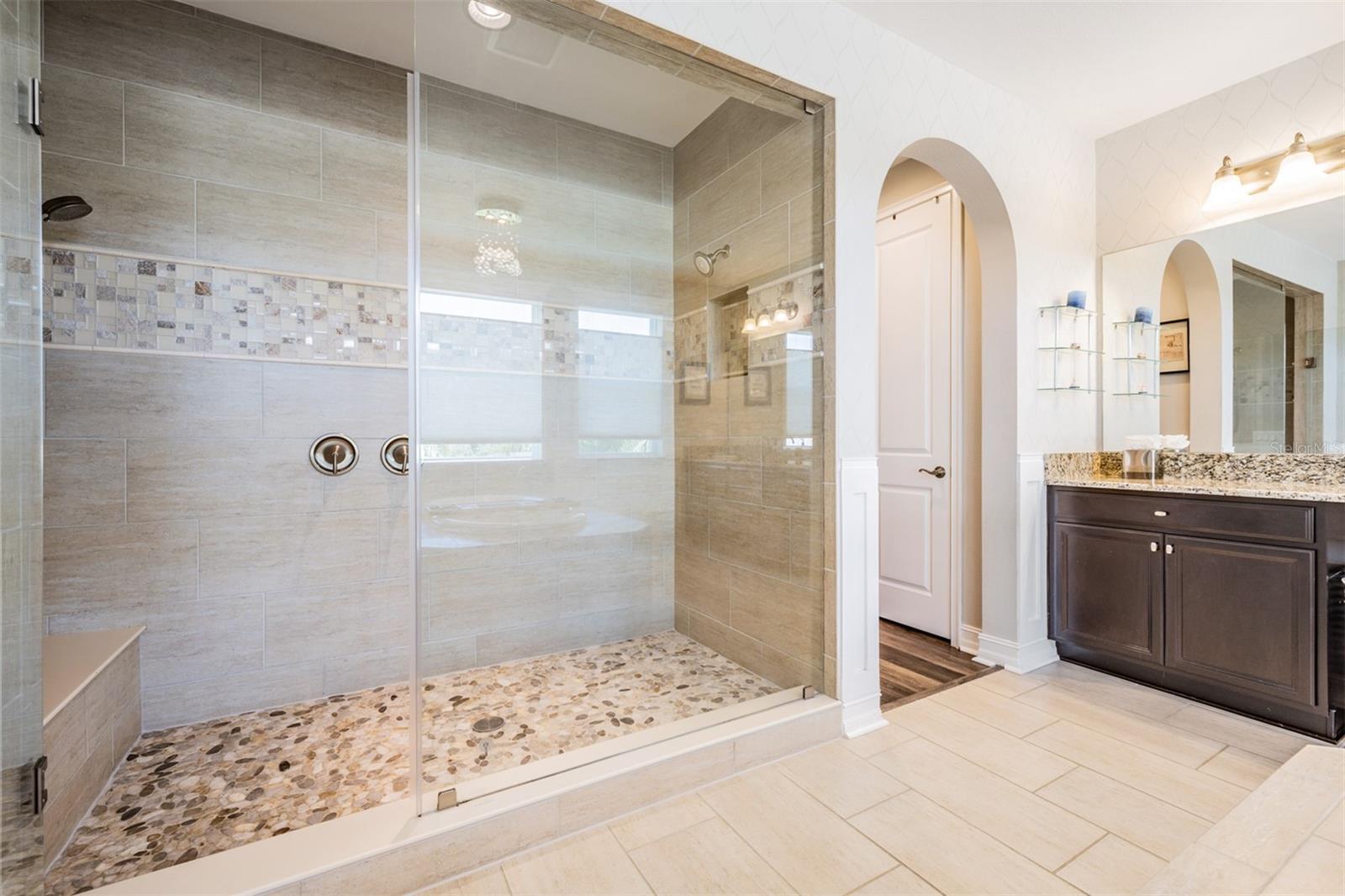 Primary ensuite shower
