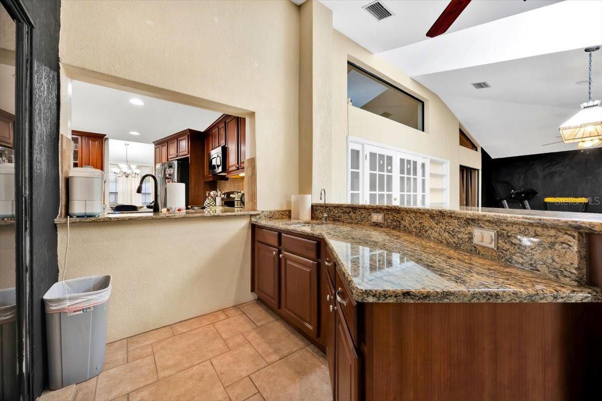 Extended Kitchen to Indoor Terrace
