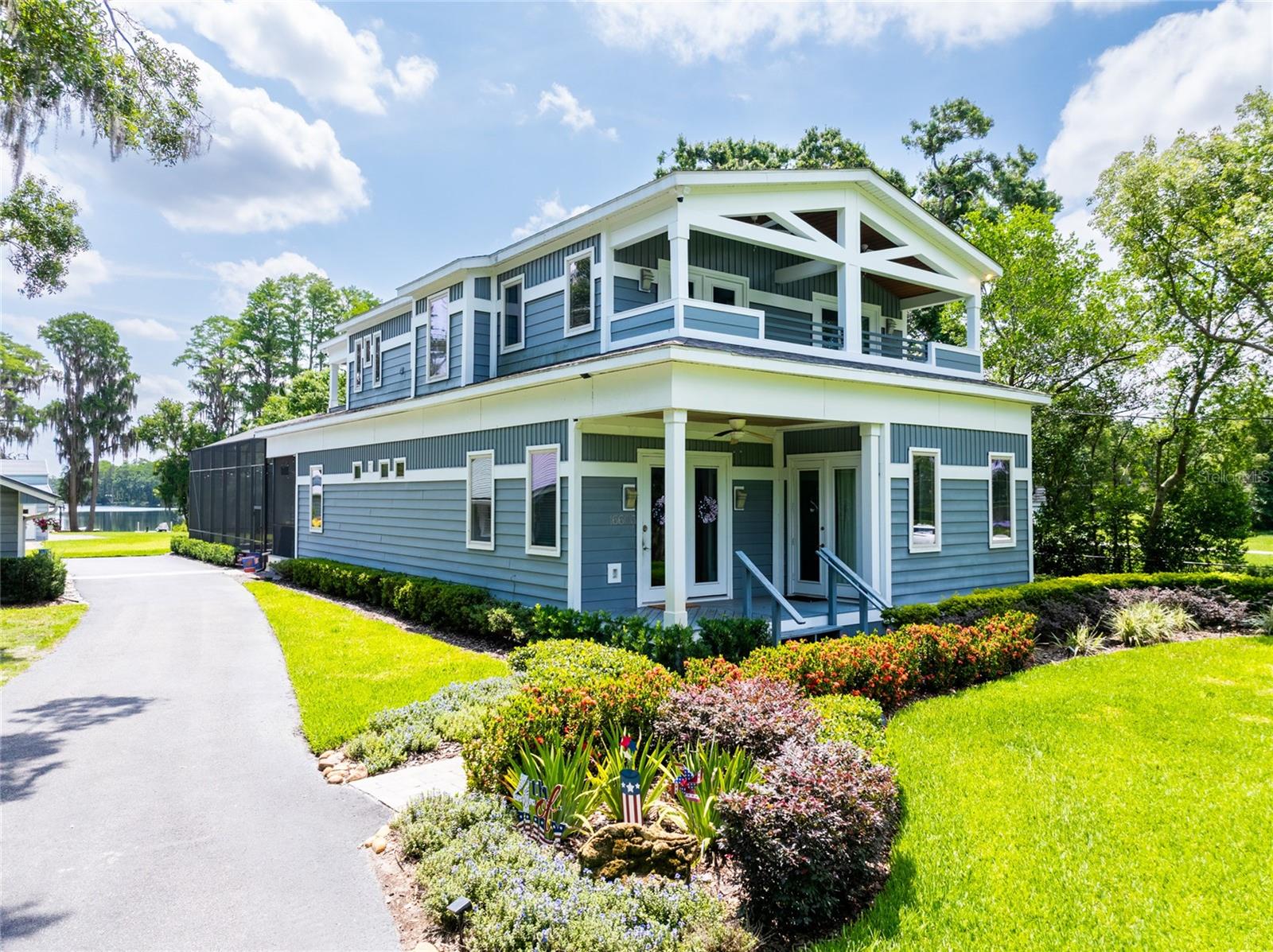 Front Elevation, with Front Porch
