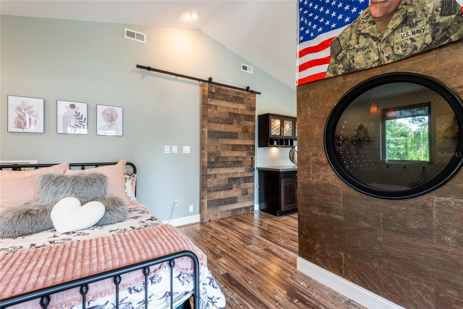 Bonus Room - Gas Fireplace