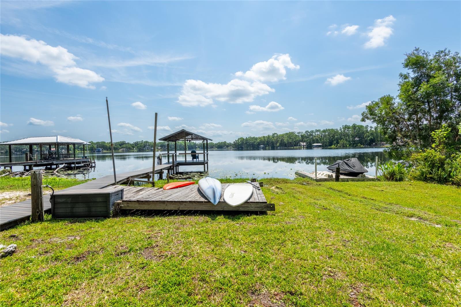 Double Jet Ski Dock to the Right