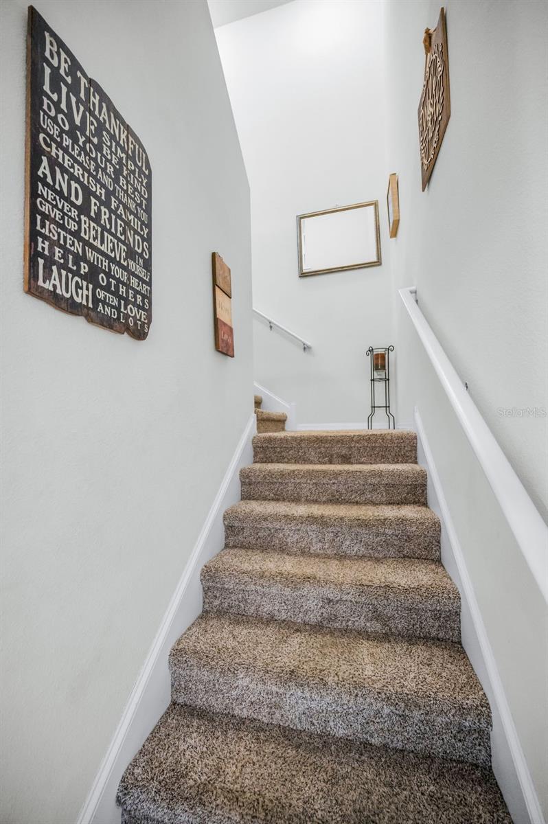 Stairs from 2nd to 3rd Levels