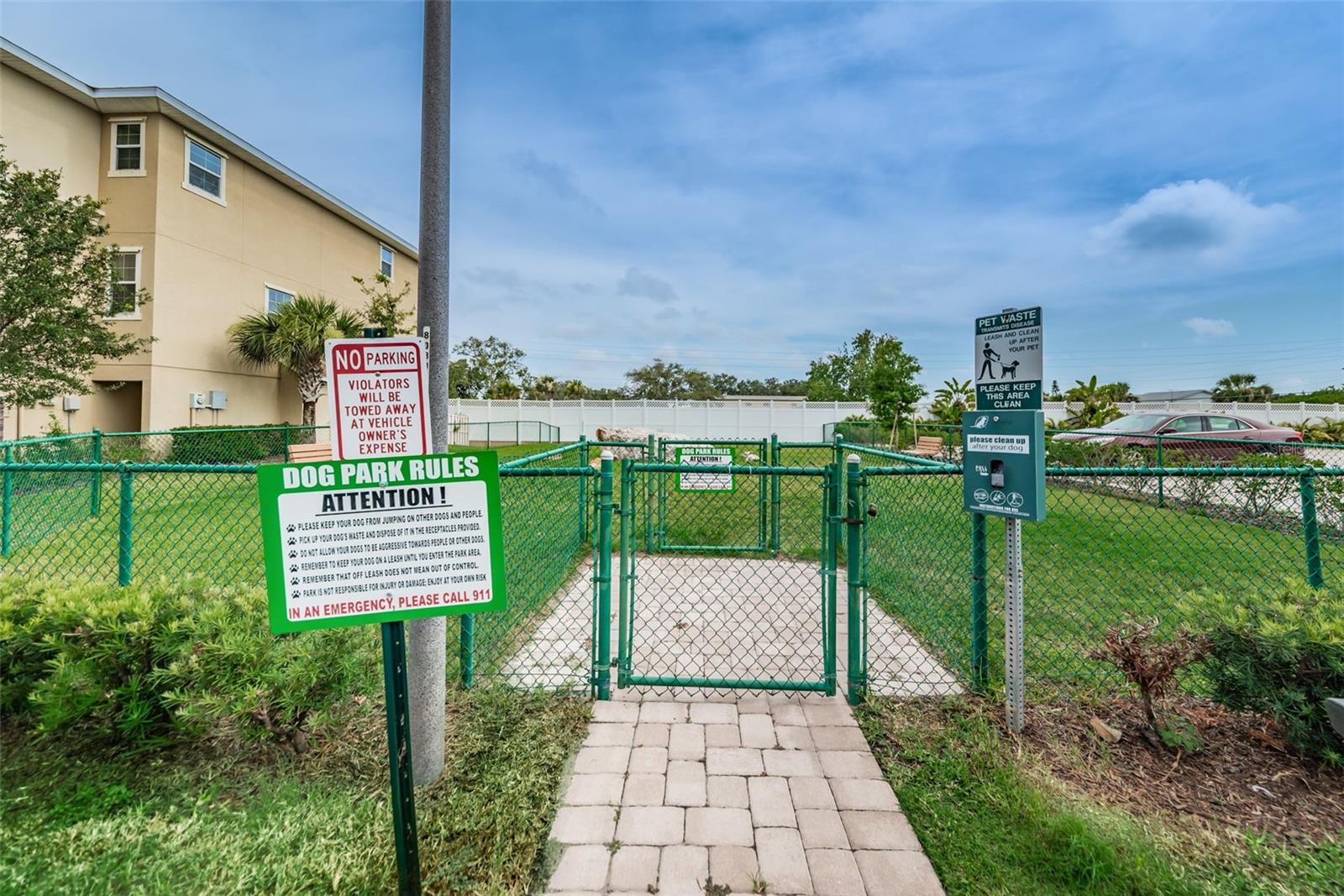 Fenced in Dog Park
