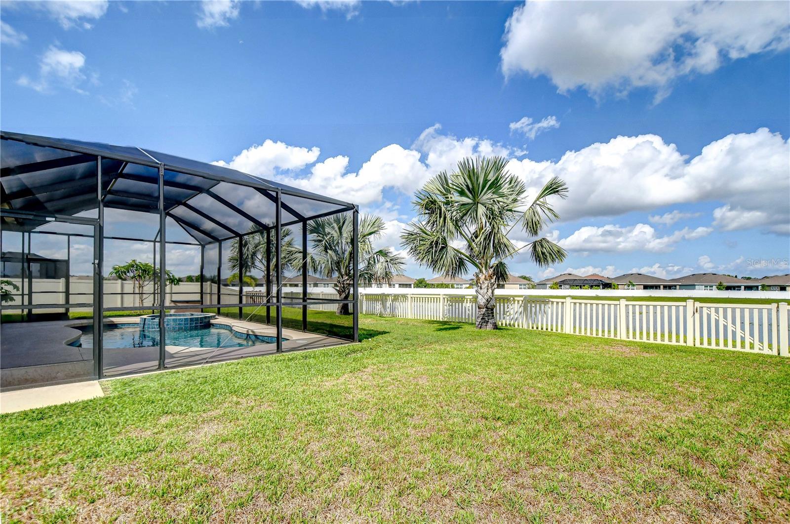 This home is complete with an extended screened lanai!