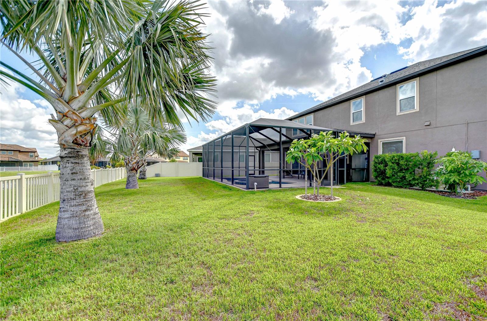 The oversized lot offers plenty of space for entertaining, relaxing, or future additions!