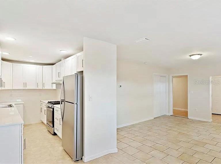 front house kitchen and living areas