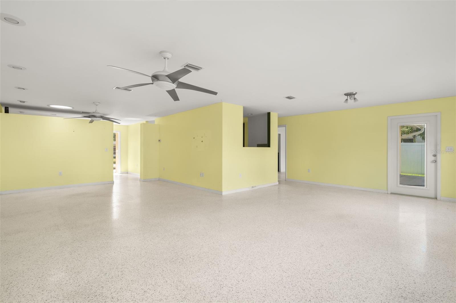 The combination open floor-plan can be set up in many ways to provide seating, dining, games and GREAT for entertaining.