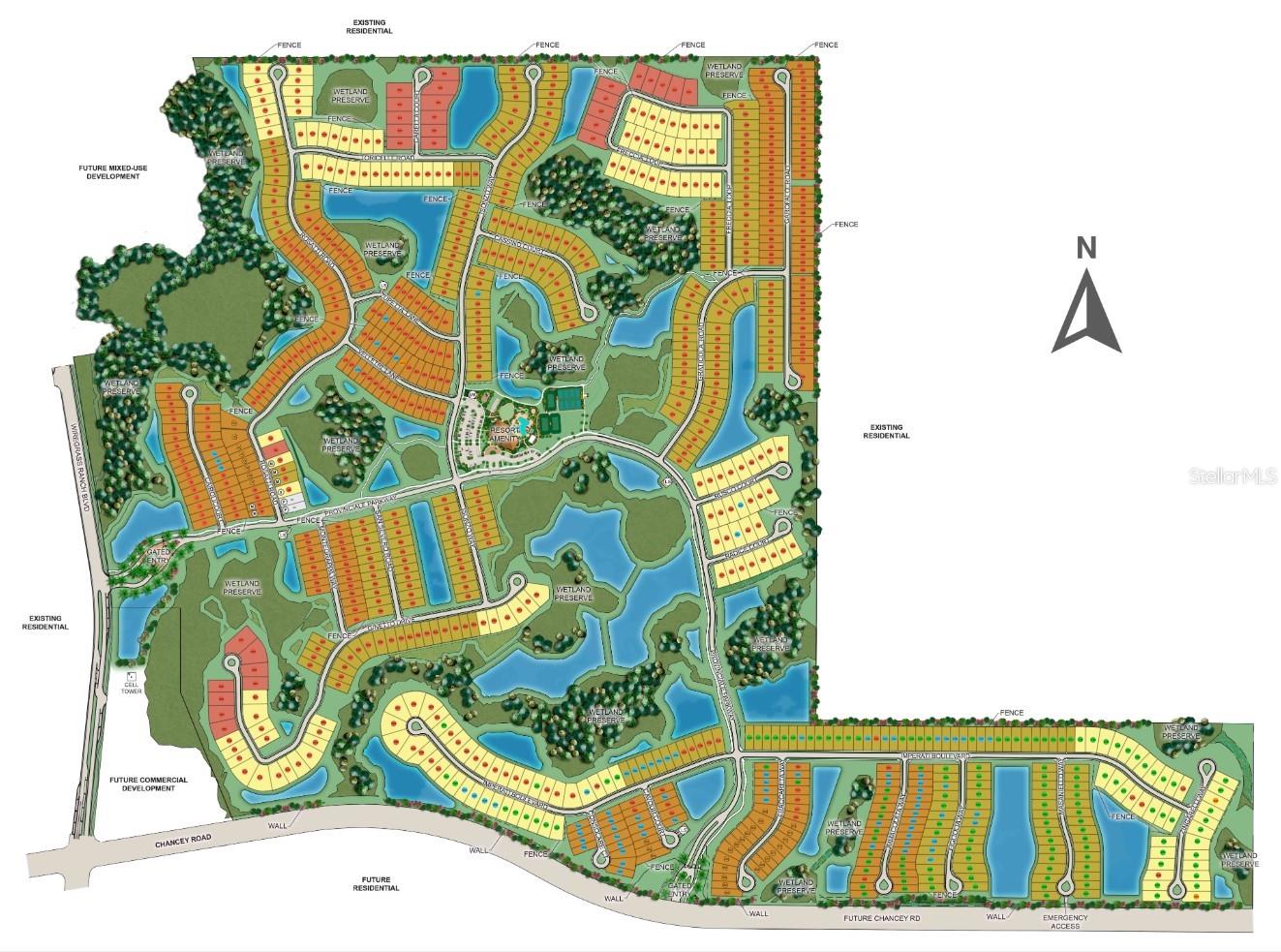 Esplanade at Wiregrass Ranch Sitemap