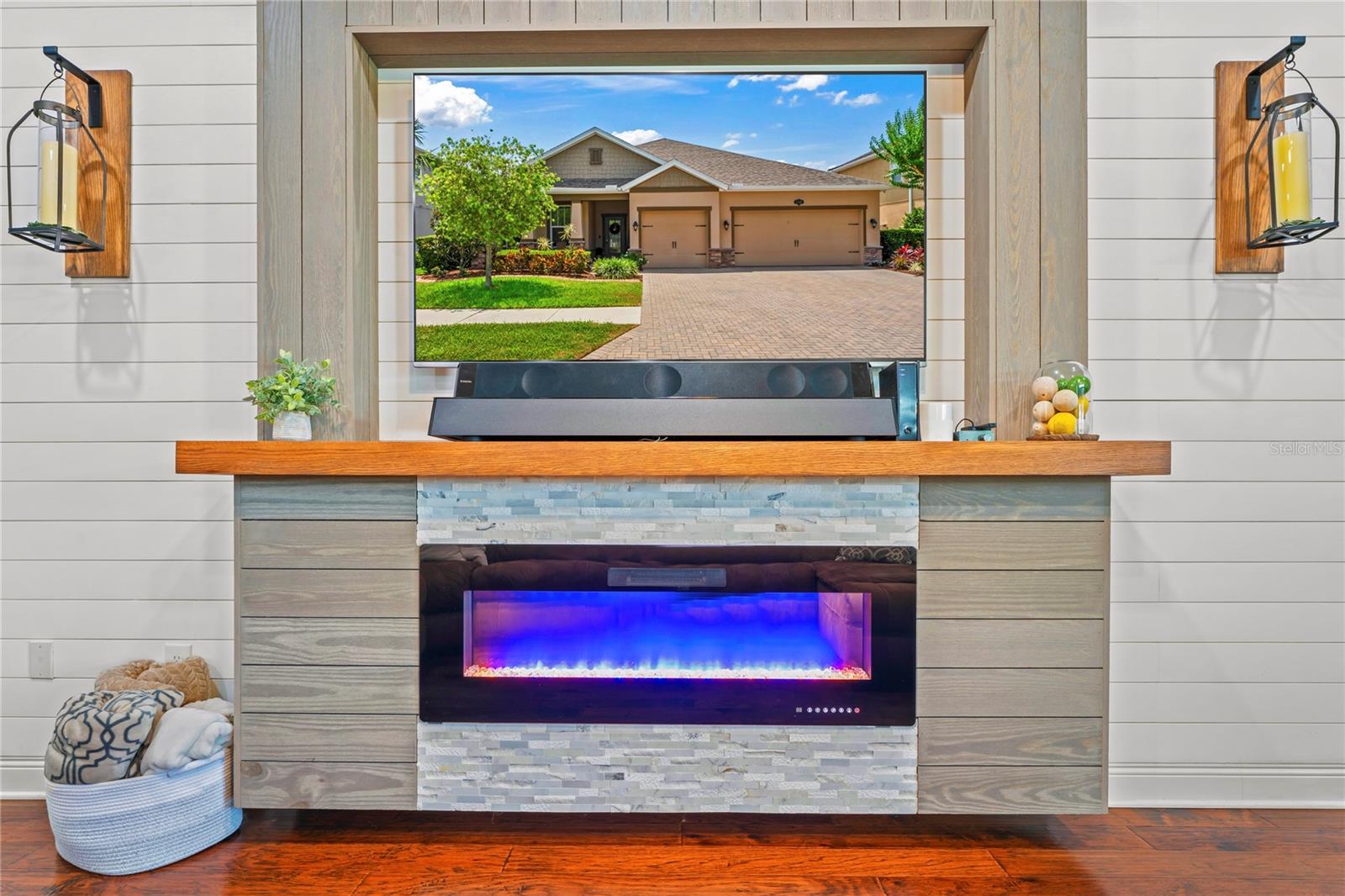 CUSTOM ELECTRIC FIREPLACE