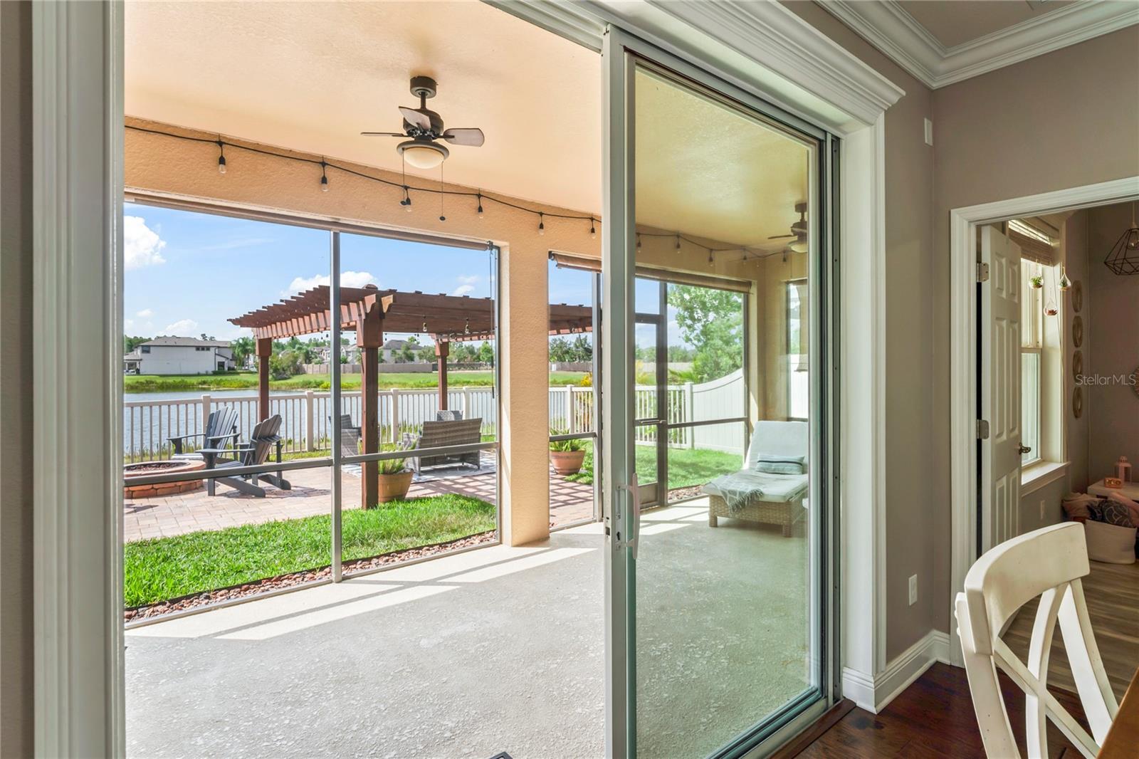 VIEW FROM KITCHEN