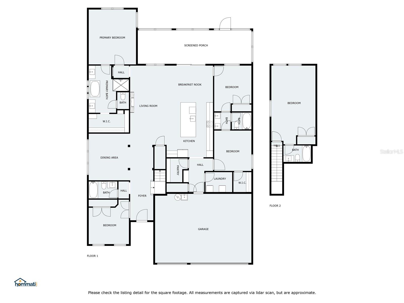 LARGE BONUS ROOM UPSTAIRS W/BATHROOM