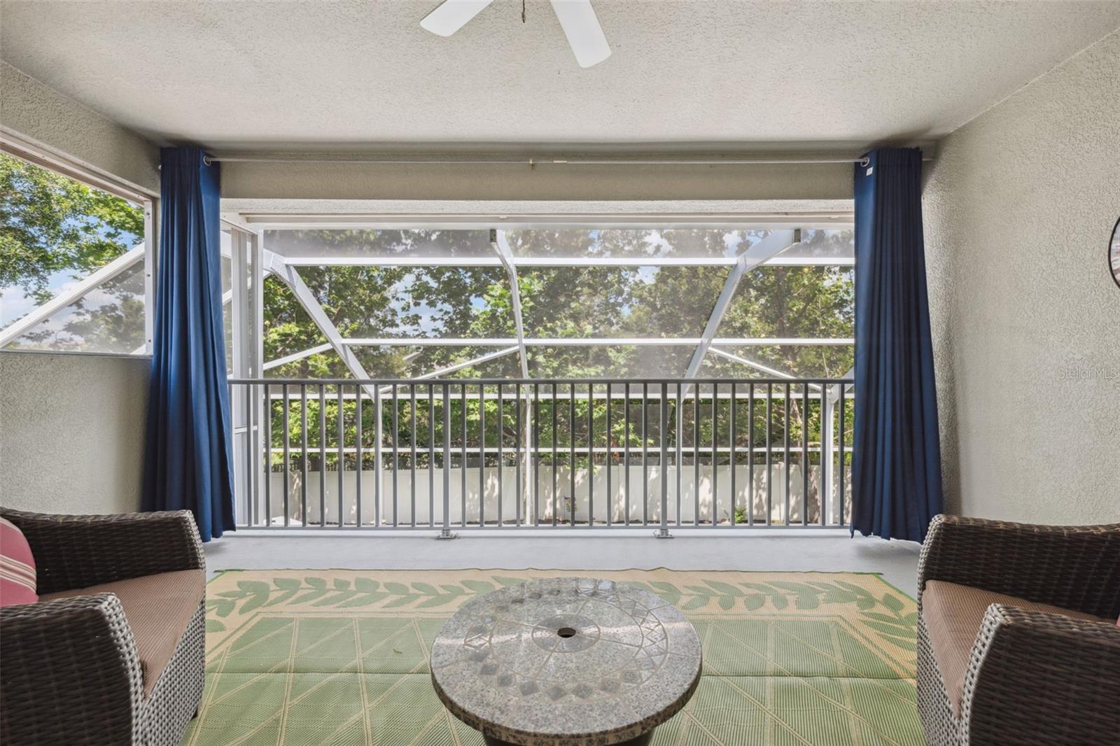 Upstairs Balcony