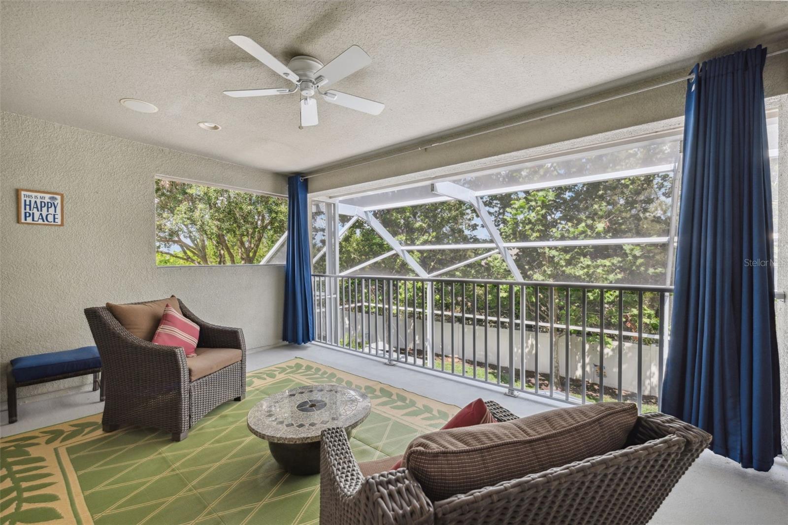 Upstairs Balcony