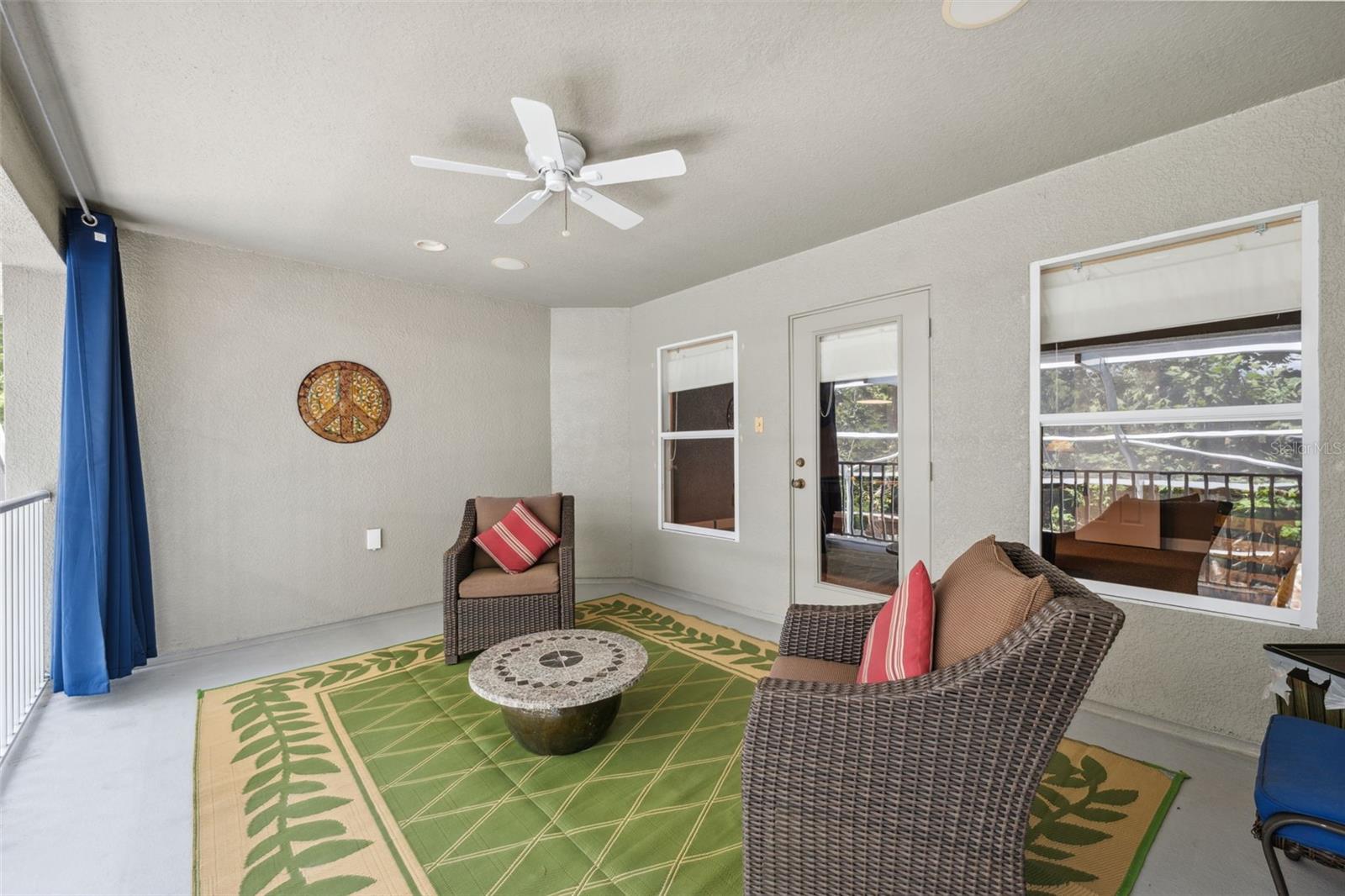 Upstairs Balcony