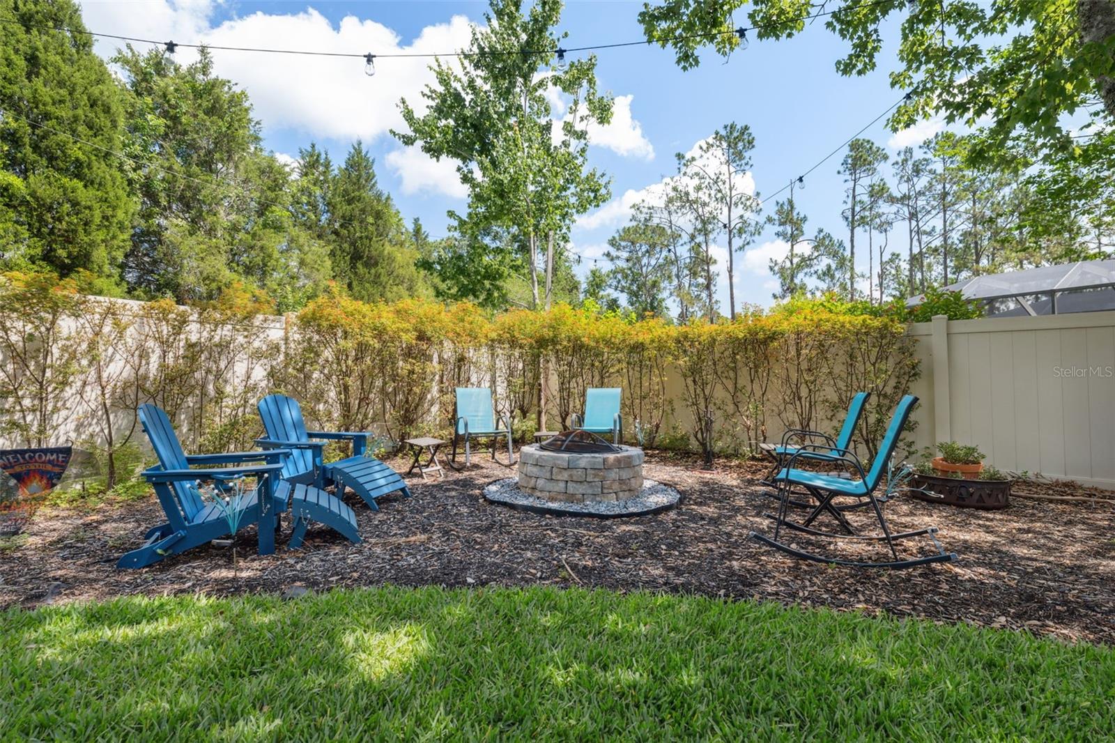 Rear Exterior/Fire Pit