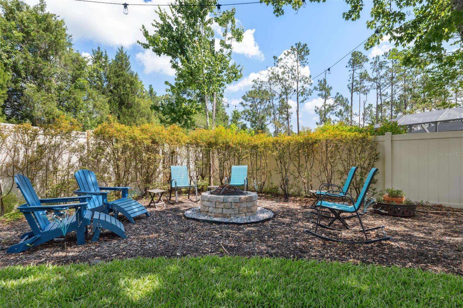 Rear Exterior/Fire Pit