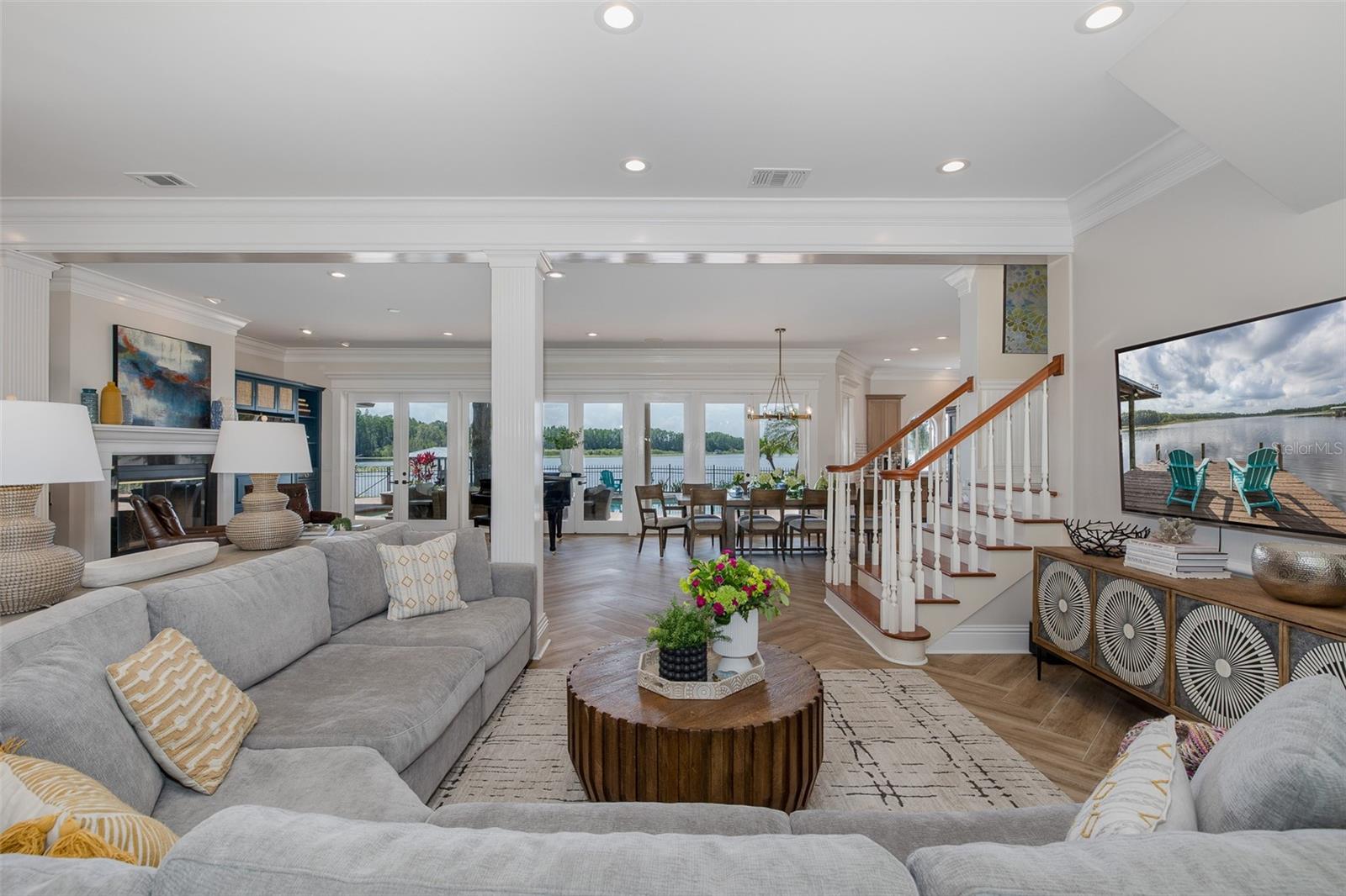 Open floor plan