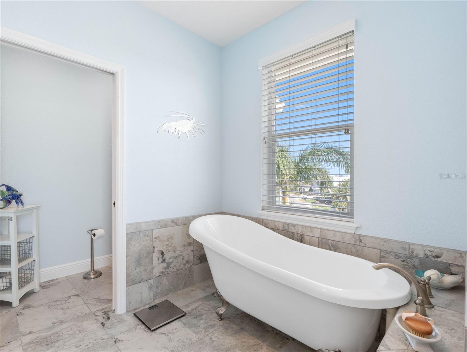 Claw foot tub
