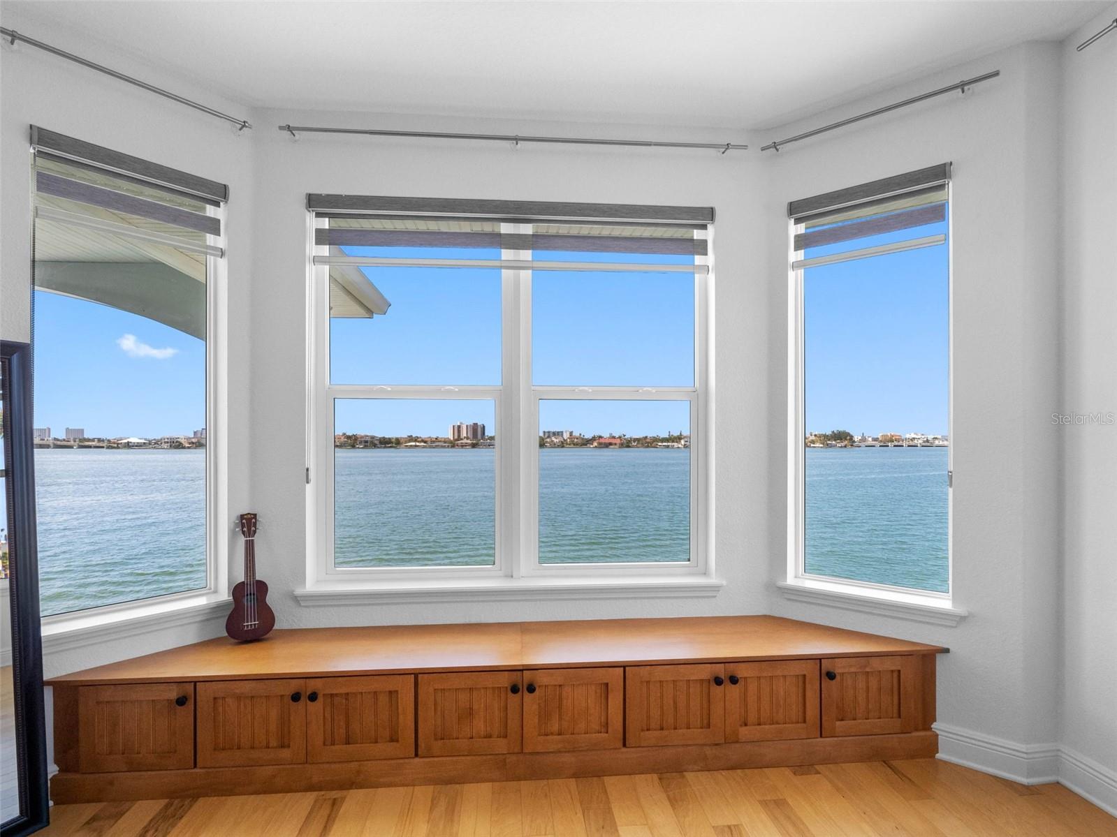 Fabulous view from the guest bedroom