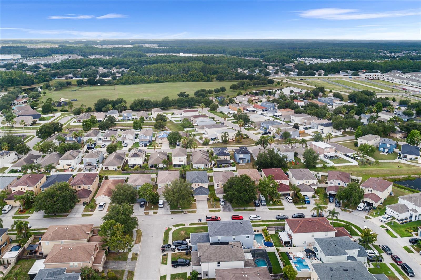 FRONT AERIAL