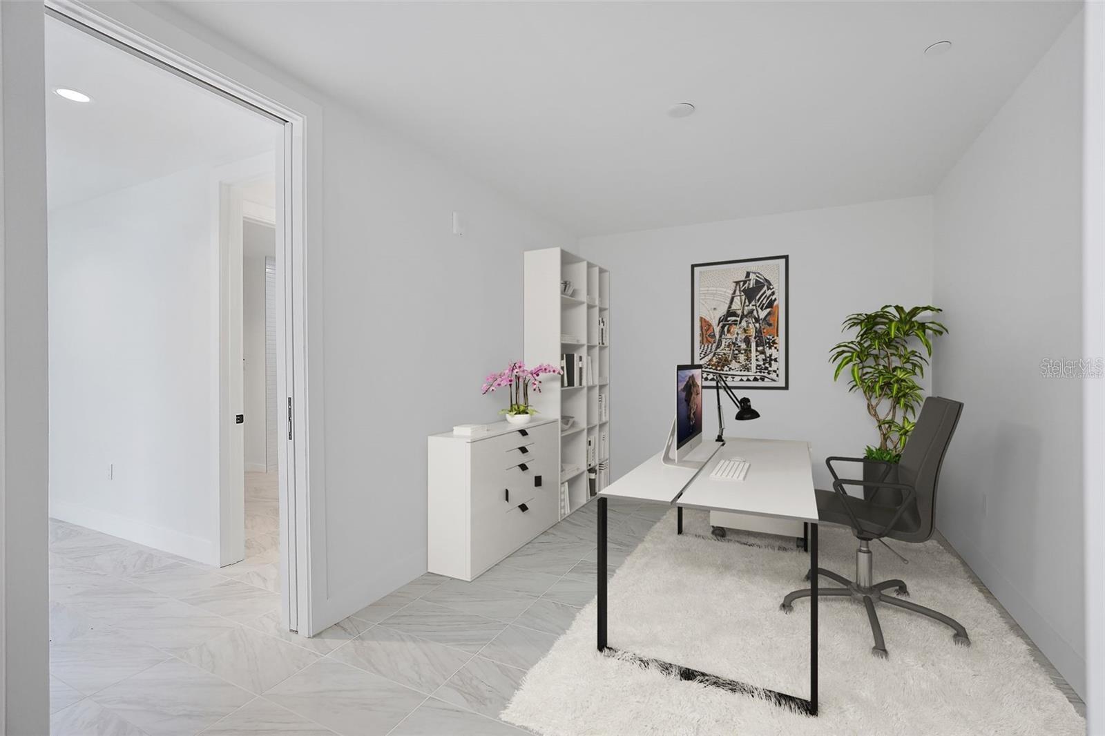Den/Office Staged
