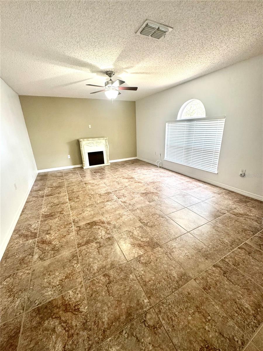 Removable fireplace but does convey with the sale.