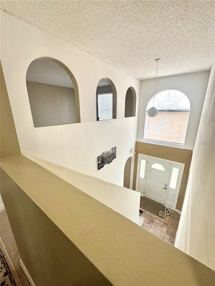 View from upstairs