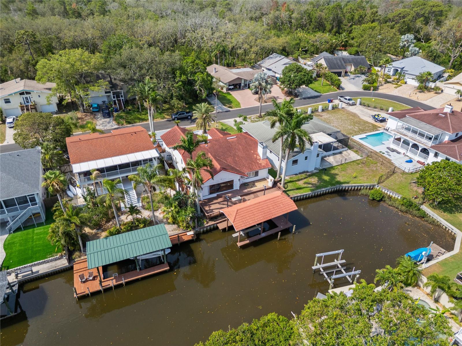 Ariel View of Canal