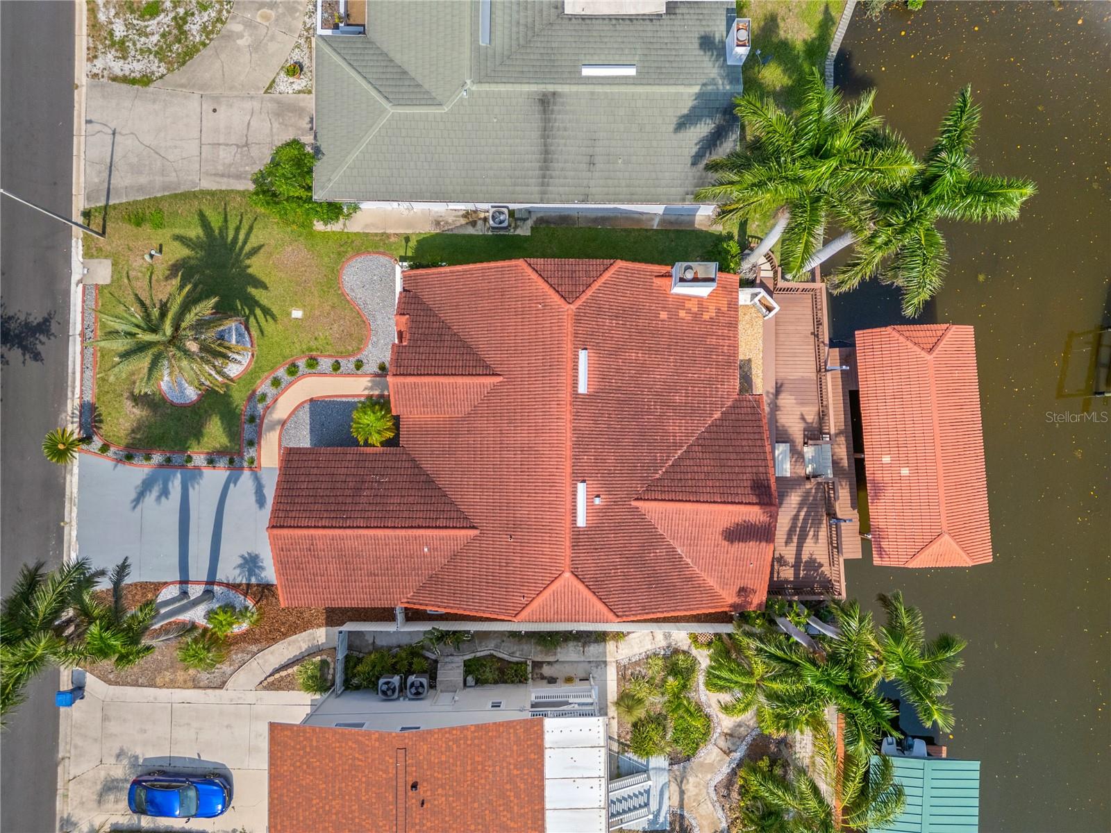 Ariel View of house