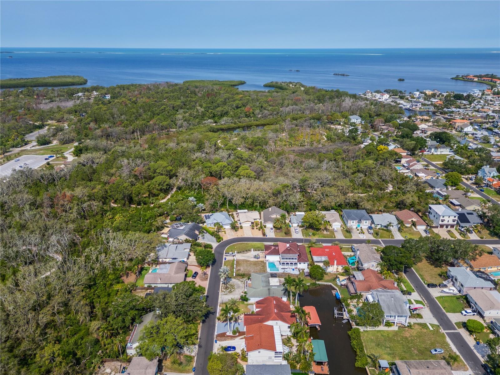 Ariel View of Canal