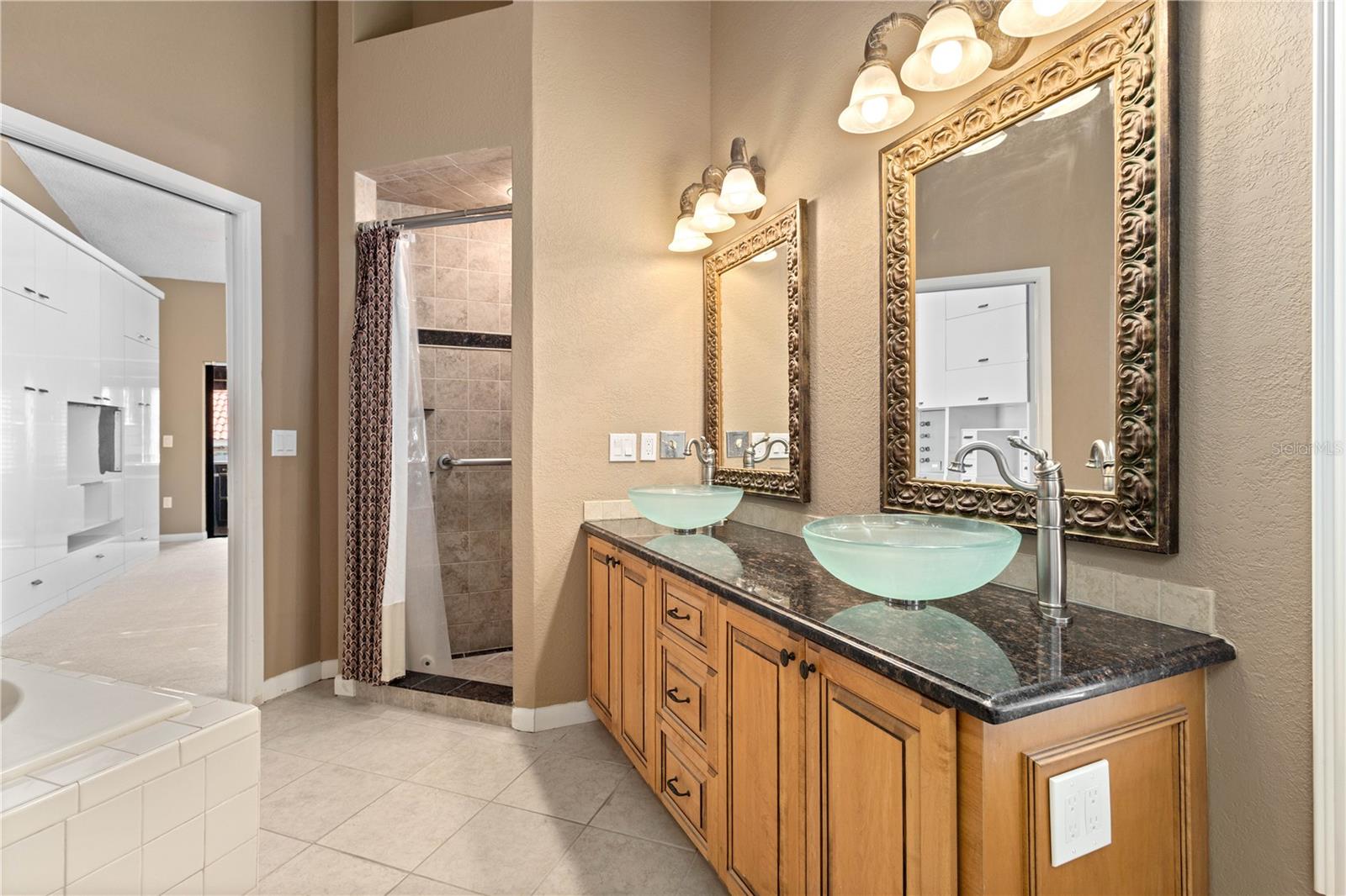Master bathroom