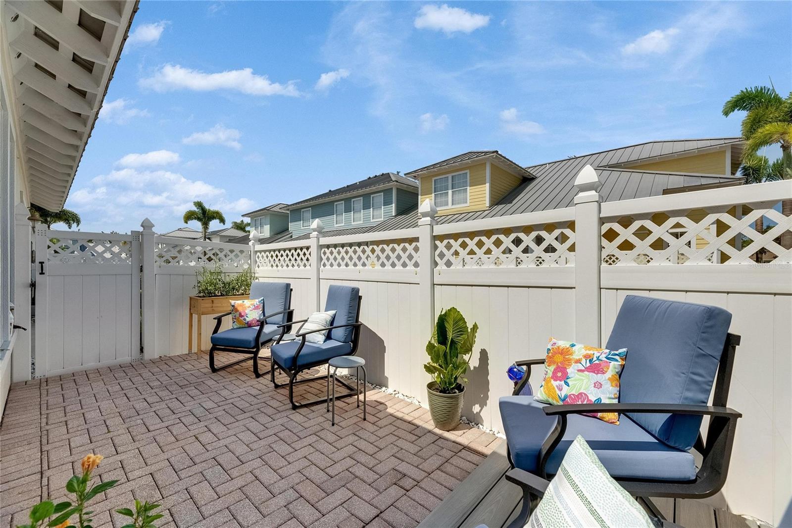 Patio entertaining