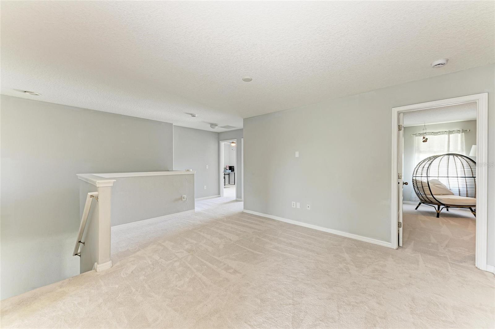Huge loft with doors to 2 of the bedrooms