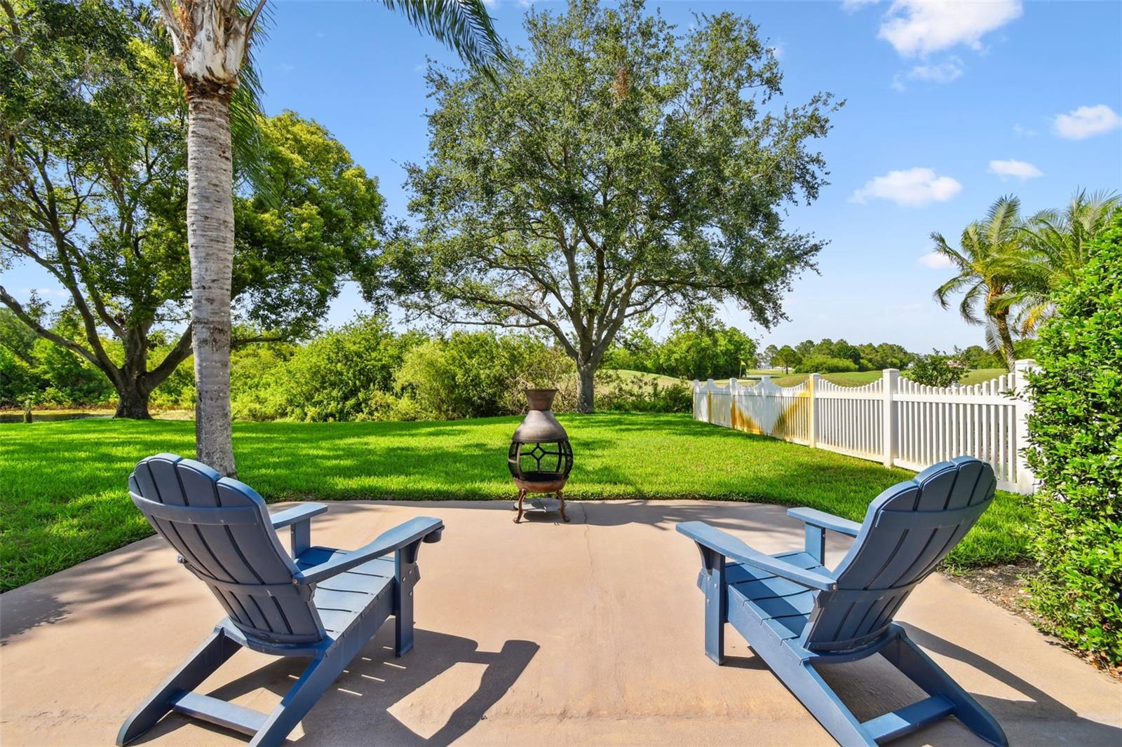 back yard