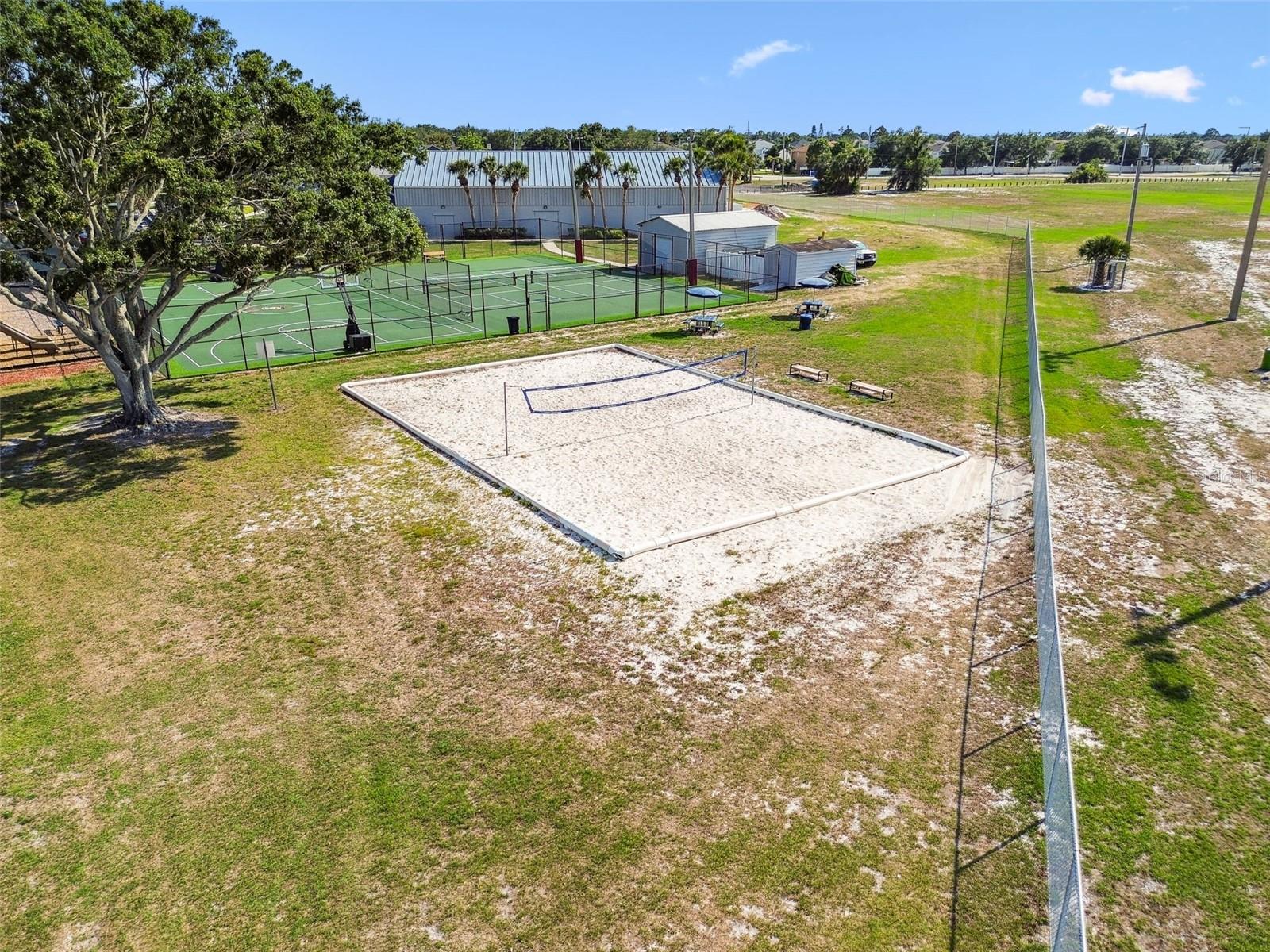 volleyball court