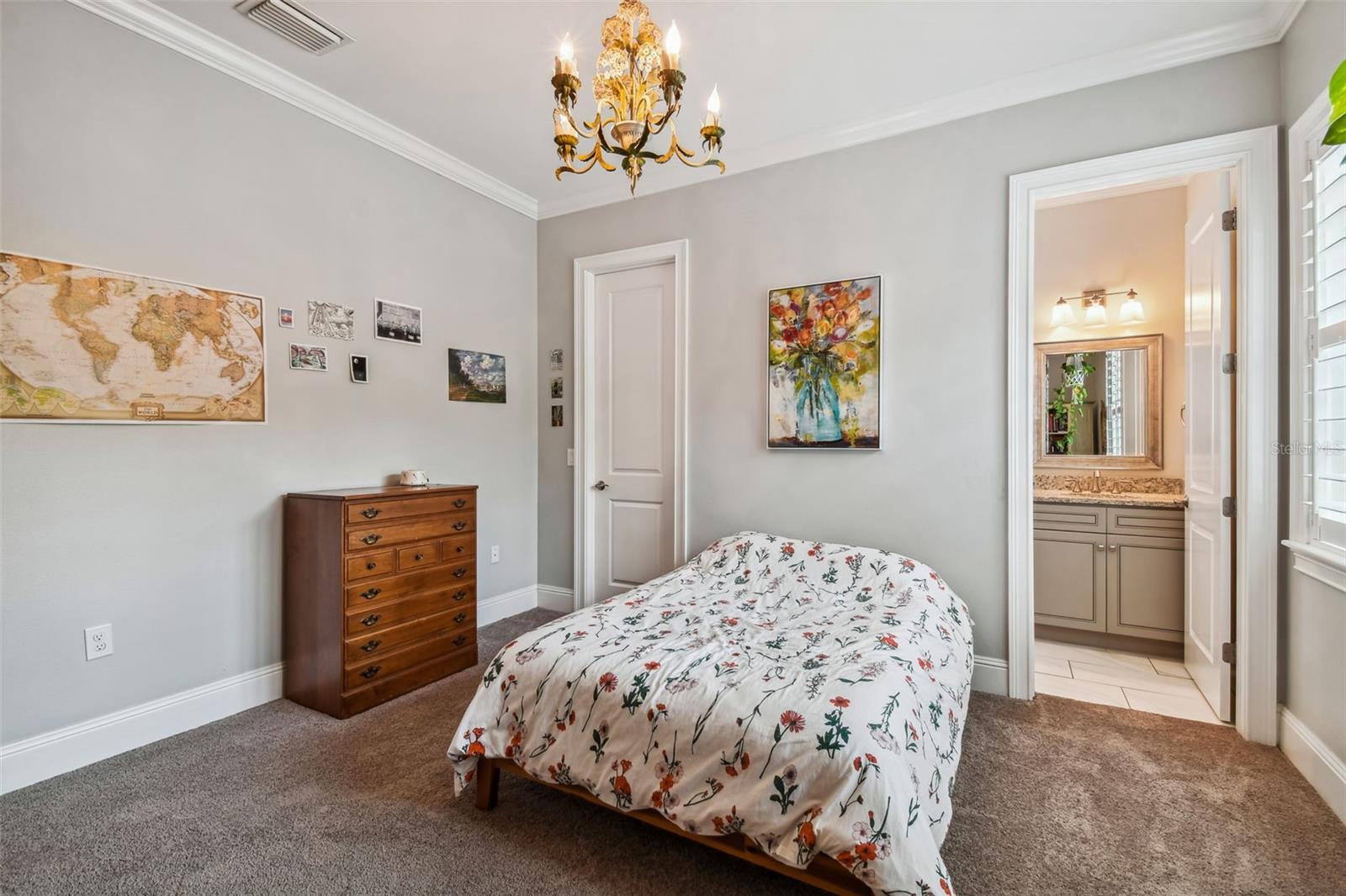 Bedroom 4 with en suite bath