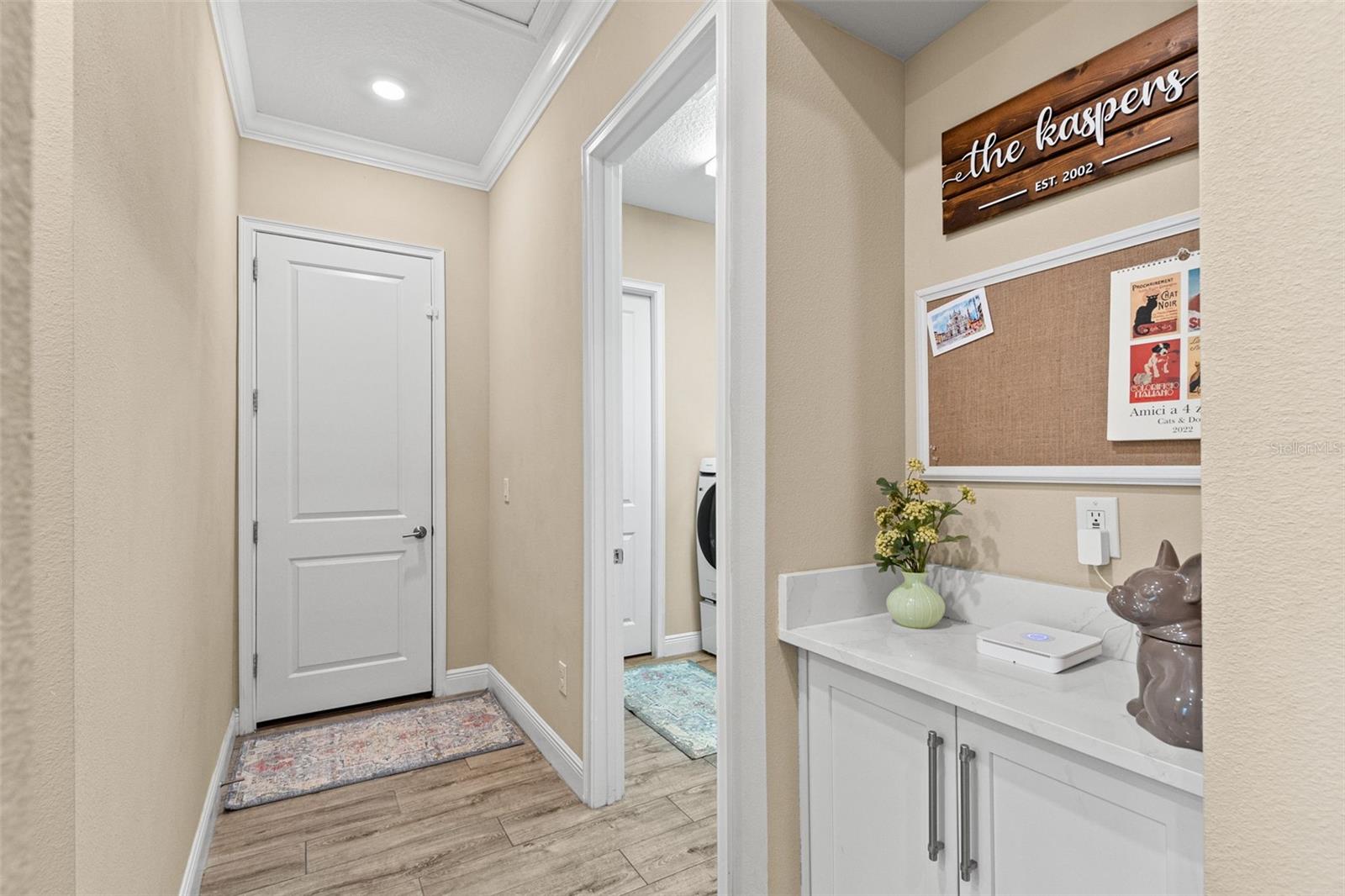 Garage entrance