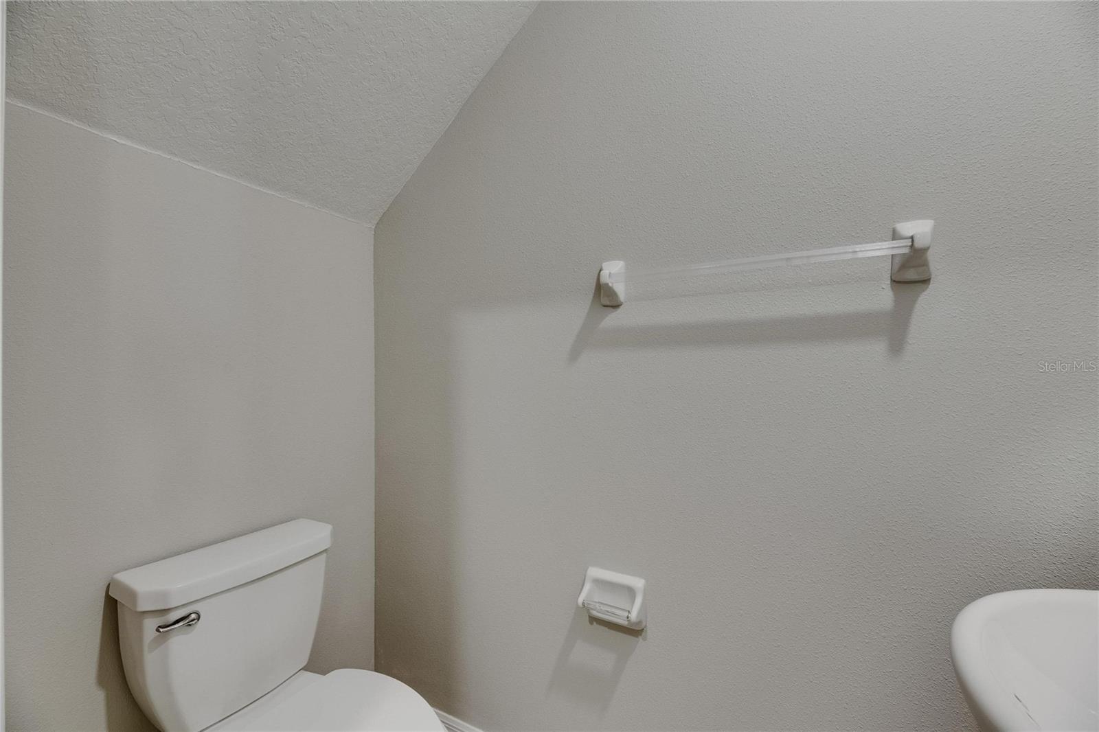 Half bath on 1st floor