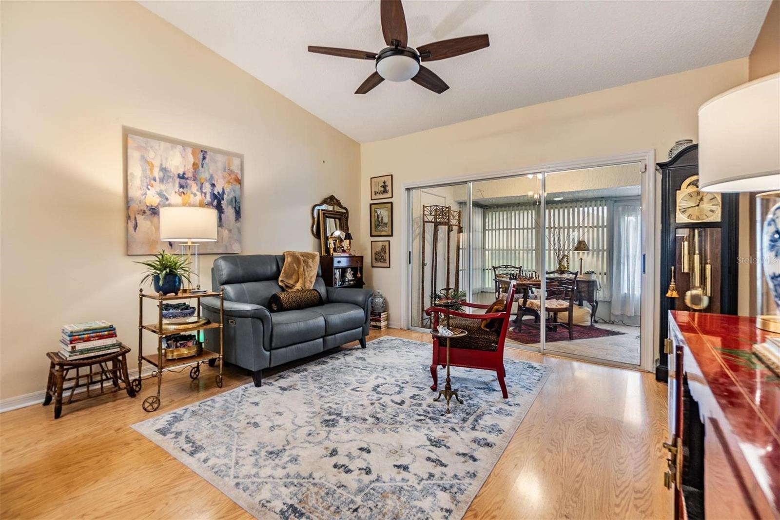 Living room area.